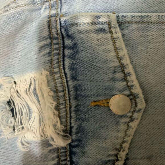 Dear John denim jean jacket cut out size S - Picture 13 of 13